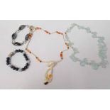 FRESH WATER PEARL TASSEL NECKLACE BY COLEMAN DOUGLAS PEARLS,