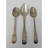 PROVINCIAL SILVER TEASPOON BY WILLIAM RITCHIE ,