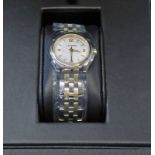 HAMILTON LADY'S STAINLESS STEEL WRISTWATCH WITH CASE,