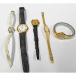 3 TISSOT LADIES WRISTWATCHES,