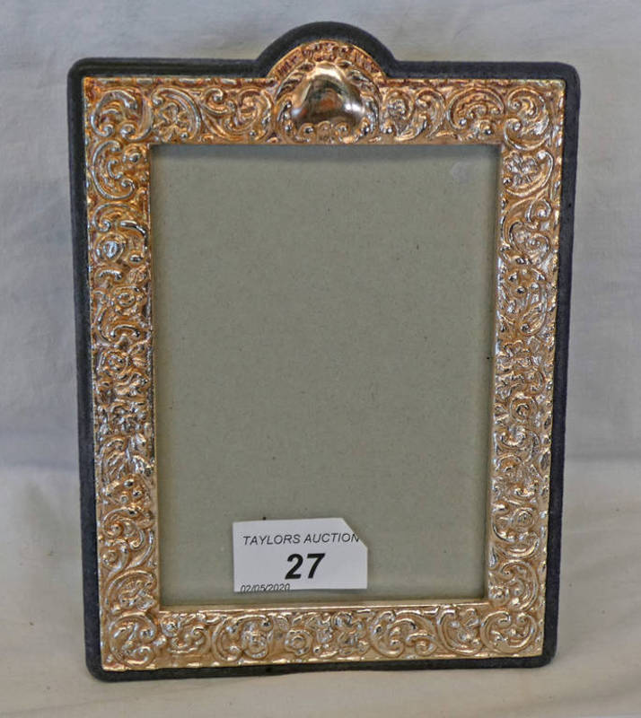 DECORATIVE FRAME WITH EMBOSSED DECORATION,