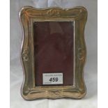 DECORATIVE SILVER FRAME BIRMINGHAM 1984 IN THE ARTS & CRAFTS STYLE, OVERALL SIZE 17.5 X 12.