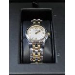 HAMILTON LADY'S STAINLESS STEEL WRIST WATCH WITH CASE & BOX