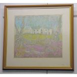 FRAMED ARTISTS PROOF KIRKTON HOUSE BY SHEILA MACFARLANE 51 X 57CM Condition Report: