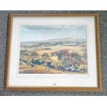 J MCINTOSH PATRICK AUTUMN KINNORDY SIGNED PRINT 37 X 50 CM