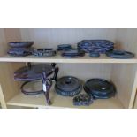 SELECTION OF ORIENTAL WOODEN STANDS Condition Report: Only 3 have no damage and