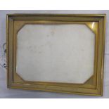 RECTANGULAR GILDED METAL FRAMED 21 X 17 CM OF FINE QUALITY