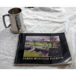 PEWTER MUG WITH THE INSCRIPTION TO DR J MCINTOSH PATRICK FROM OUGA TAYSIDE 1981,