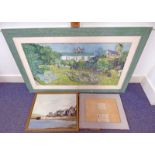 GILT FRAMED OIL PAINTING BY J A NAYLOR,