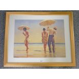 FRAMED PRINT AFTER VETTRIANO 46 X 50 CM