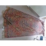 SHAWL POSSIBLY 19TH CENTURY INDIAN IN THE PAISLEY STYLE,