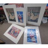 3 LIMITED EDITION PRINTS AFTER J D FERGUSON,