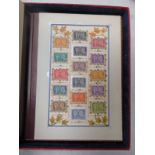 COLLECTION OF POSTAGE STAMPS ISSUED AT OTTAWA BY THE DOMINION OF CANADA IN COMMEMORATION OF THE