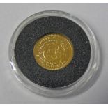 1994 REPUBLIC OF LIBERIA DAMON HILL 20 DOLLARS GOLD COIN