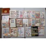 20 STOCKBOOKS AND ALBUMS WITH 1000S OF STAMPS TO INCLUDE MINT GB, KEVII TO 1/-, VARIOUS WORLDWIDE,