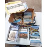 SELECTION OF VARIOUS POSTCARDS & PHOTOGRAPHS TO INCLUDE PORTRAITS, TOPOGRAPHICAL,