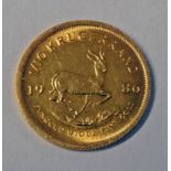 1986 SOUTH AFRICA 1/10 KRUGERRAND