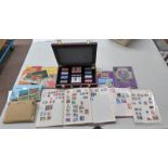 SELECTION OF VARIOUS STAMPS, FIRST DAY COVERS ETC TO INCLUDE ALBUMS, LOOSE,