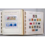 2 ILLUSTRATED SCHAUBEK ALBUMS OF UNMOUNTED NETHERLANDS STAMPS FROM 1960-1989