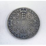 1673 CHARLES II SILVER CROWN