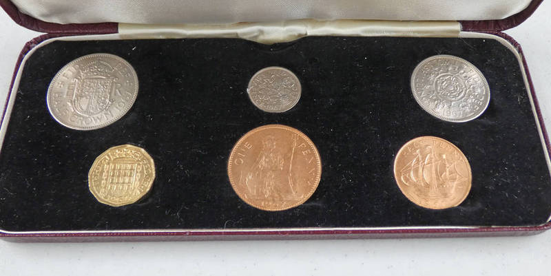 1967 ELIZABETH II SPECIMEN COIN SET (6 COINS)