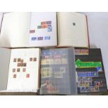 4 STOCKBOOKS & ALBUMS OF MINT & USED GB STAMPS TO INCLUDE TUPENNY BLUE, PENNY REDS,