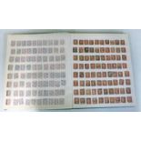 STAMP ALBUM WITH APPROX.