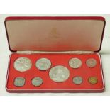 1972 BAHAMAS 9 COIN PROOF SET,