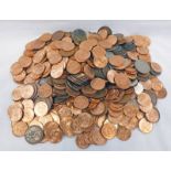 LARGE SELECTION OF BRITISH COINS ETC INCLUDING 1 PENNY,