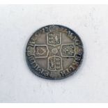 1711 QUEEN ANNE SILVER SIXPENCE