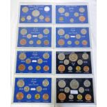 SELECTION OF QUEEN ELIZABETH II CASED COINS SETS DATING FROM 1961 TO 1967