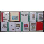 8 ALBUMS OF VARIOUS WORLDWIDE MINT & USED STAMPS TO INCLUDE ROMANIA, MONOCO, EGYPT, HUNGARY,
