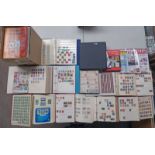 SELECTION OF VARIOUS GB & WORLDWIDE STAMPS WITHIN 15 ALBUMS TOGETHER WITH STAMP RELATED BOOKS &