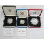 1996 UK SILVER PROOF £1,