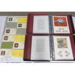 2 FOLDERS OF LIMITED EDITION FIRST DAY LITHOGRAPHS & VARIOUS HISTORIC STAMPS OF AMERICA FIRST DAY