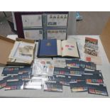 SELECTION OF GB STAMPS & FIRST DAY COVERS TO INCLUDE VARIOUS PENNY REDS AND OTHER VICTORIAN