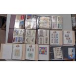 2 BOXES OF VARIOUS STAMPS AND FIRST DAY COVERS TO INCLUDE ALBUMS OF 1981 ROYAL WEDDING,