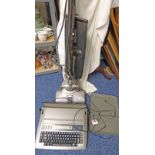 VINTAGE 'THE HOOVER' HOOVER AND A PANASONIC TYPEWRITER -2-
