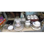 SELECTION OF PORCELAIN TEA SETS,