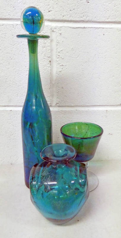 MDINA GLASS VASE,