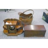 COPPER COAL SCUTTLE,