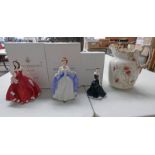 3 BOXED ROYAL DOULTON LADIES INCLUDING HAPPY BIRTHDAY 2008 HN5117,