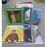 SELECTION OF VINYL ALBUMS INCLUDING ARTISTS SUCH AS ART GARFUNKEL, SHIRLEY BASSEY,
