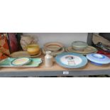 SELECTION OF ITEMS TO INCLUDE SHELLEY, CLARICE CLIFF,