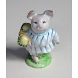 BESWICK BEATRIX POTTER LITTLE PIG WITH SILVER STAMP,