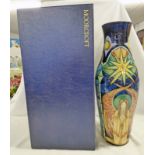 MOORCROFT VASE 'CATHEDRAL' DESIGNED BY RACHEL BISHOP, LIMITED, EDITION OF 100, 42 CM HIGH,