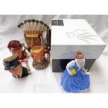 ROYAL DOULTON FIGURE HELEN BEST OF CLASSICS HN4806 WITH BOX CERTIFICATE,