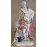 EARLY 19TH CENTURY BLOOR DERBY FIGURE OF JOHN WILKES - 27CM TALL Condition Report: