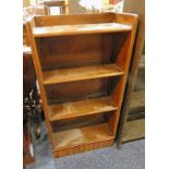 EARLY 20TH CENTURY MAHOGANY BOOKCASE,