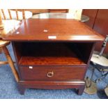 STAG MAHOGANY BEDSIDE CHEST